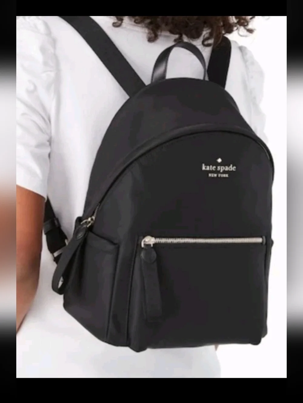 Kate Spade Chelsea Nylon Medium Designer Classic Everyday Backpack